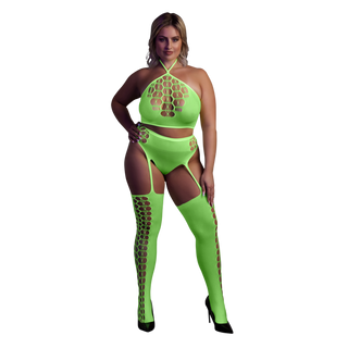 Neon Crop Top & Trosor med Höfthållare - Plus Size:

Neon Crop Top & Trosor med Höfthållare - Plus Size