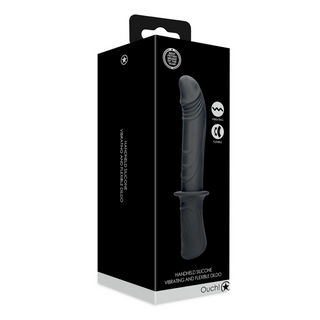 Handhållen Vibrator Svart, 10 Hastigheter