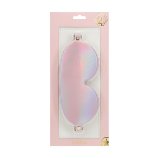 Sensuell Rosa Ögonbindel i Läder – Paris Collection