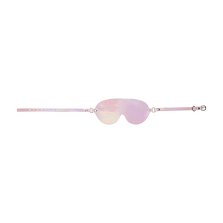 Sensuell Rosa Ögonbindel i Läder – Paris Collection