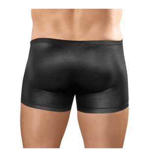 Shorts med Dragkedja, L/XL, Svart Stretch Mini-shorts