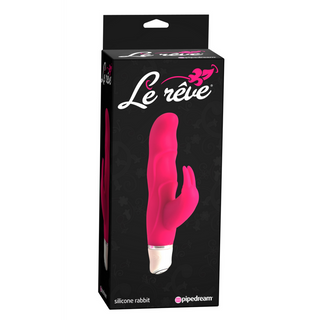 Silikon Kanin Vibrator - Multi Vibration, Vattentät
