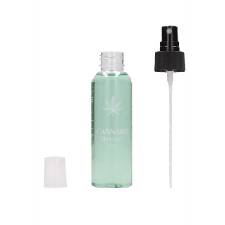 Cannabis Massageolja 100ml - Avslappnande Kroppsmassage