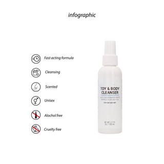 Intimrengöring & Leksaksrengöring 150ml, Alkoholfri