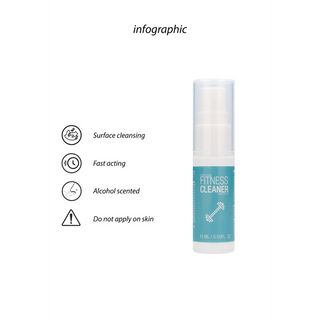 Antibakteriell Desinfektion Träningsutrustning 15ml
Antibakteriell Desinfektion Träningsutrustning - 15ml