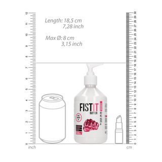 Vattenbaserat Glidmedel 500ml - Långvarig Effekt, Pump