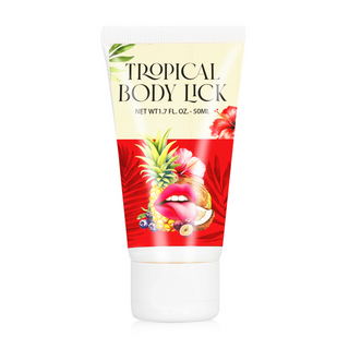 Ätbar Kroppsslick Tropisk Smak - Hudvänlig 50ml