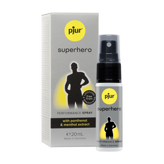 Pjur Superhero Prestationsspray för Män - Förlänger Njutningen → Prestationsspray för Män - Förlänger Njutningen