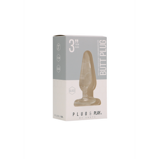 Analkulor i Glas med Stoppring - 8 cm