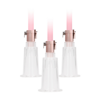 Klitoris & Bröstvårts Sugpump Kit - Medium, 3 Koppar