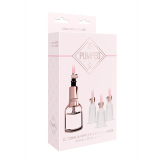 Sugpump Set - Klitoris & Nippel - Medium/Stor
Klitoris & Nippel Sugpump Set - Medium/Stor