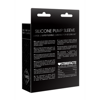 Silikon Pump Sleeve - Stor, Bekväm & Elastisk