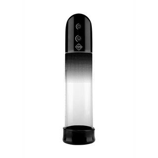 Automatisk Penispump Starkt Vakuum - 20cm Silikonhylsa