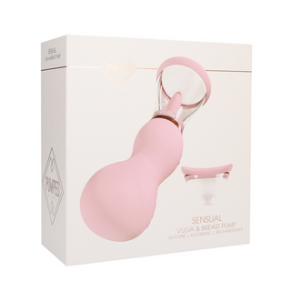Sensuell Pump Rosa, 5 Lägen - Bröst & Vulva