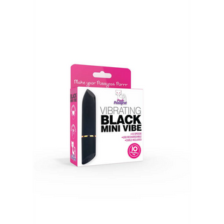 Vibrerande Mini Vibrator, 10 Lägen, USB-Uppladdningsbar