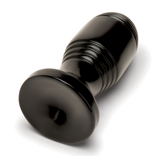 Ribbad Plug – Stimulerande Analplugg, Svart