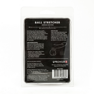 Silikon Ballsträckare - Medium - Svart