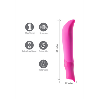 Silikonvibrator – Mjuk, Skön med 10 Funktioner