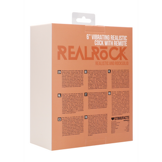 Realistisk Vibrerande Dildo 15 cm, Scrotum & Sugpropp