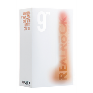 Vibrerande Realistisk Dildo med Pung - 23 cm