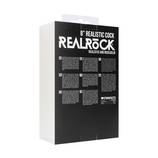 Realistisk Dildo 20 cm med Testiklar & Sugpropp