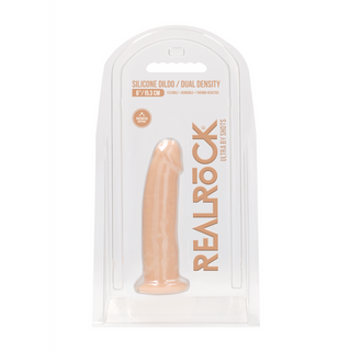 Silikondildo 15cm - Flexibel, Realistisk, Sugpropp