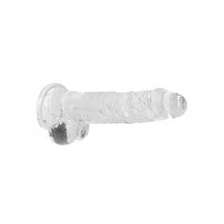 Realistisk Dildo med Bollar, 21 cm, Sugpropp, Kroppssäker