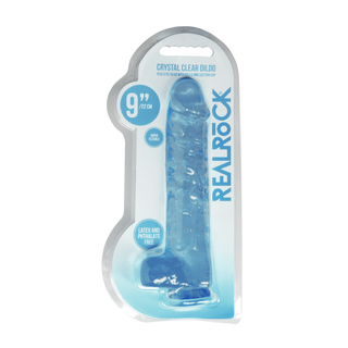 Realistisk Dildo med Bollar, 22 cm, Sugpropp, Hudfärg