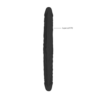 Dubbel Dildo Hudliknande, 14 & 36 cm