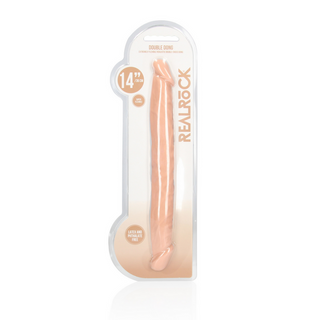 Dubbel Realistisk Dildo Hudliknande 14/36 cm