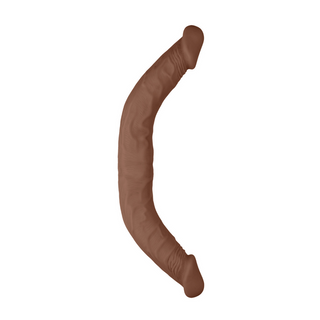 Verklighetstrogen Dubbel Dildo, 46 cm, Hudliknande TPE