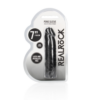 Penisfodral 7/17 cm Hudliknande TPE Material