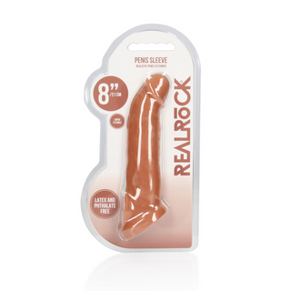 Penisfodral 8/20 cm - Realistisk TPE Förlängare