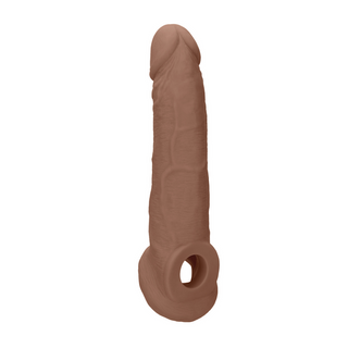 Realistisk Penis Förlängare 9/23 cm - Hudliknande Material
