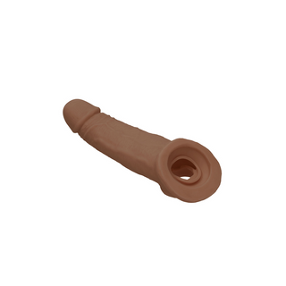 Realistisk Penis Förlängare 9/23 cm - Hudliknande Material