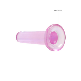 Dildo med Sugpropp - Rosa, 13.5cm