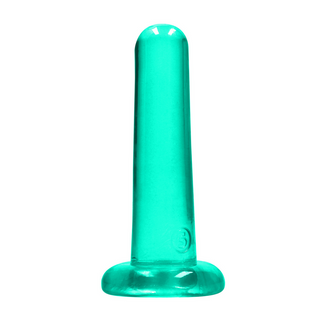 Dildo med Sugpropp - Turkos, 13.5 cm
