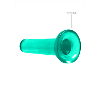 Dildo med Sugpropp - Turkos, 13.5 cm