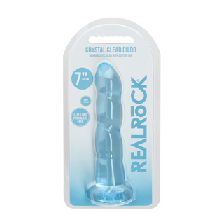 Dildo med Sugpropp, 7/17 cm, Anal/Vaginal TPE