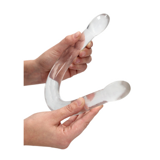 Dubbel Dildo Klar - 17/42 cm, Anal/Vaginal Användning