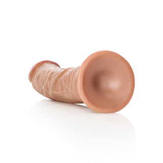 Böjd Realistisk G-punktsdildo, Sugkopp, 25.5 cm