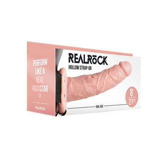 RealRock Ihålig Strap-On Penisförlängare 20,5 cm