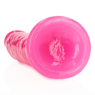 Självlysande Dildo, Sugpropp, 22.5cm, Realistisk TPE