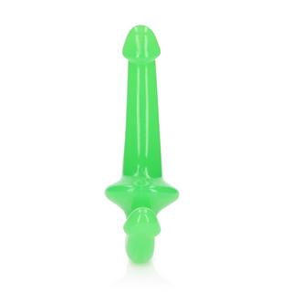 Lösdildo Självhäftande - Glow in Dark - 13,5 cm