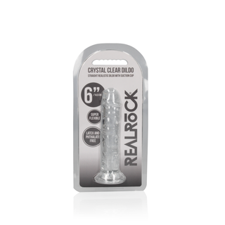 Realistisk Dildo Sugpropp 14,5cm - Transparent