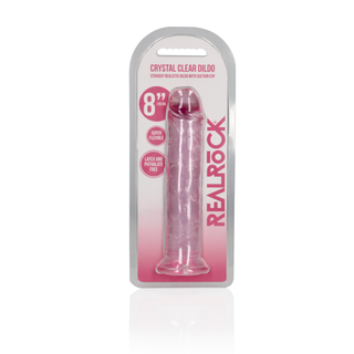 Realistisk Dildo med Sugpropp, 20 cm - TPE