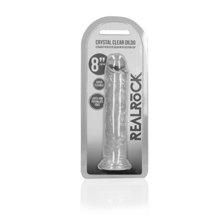 Realistisk Dildo med Sugpropp - 20 cm