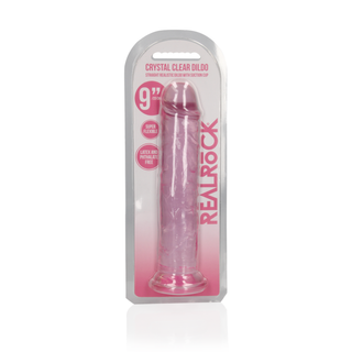 Realistisk Dildo Sugpropp 23 cm - TPE, Användning vaginal och anal
