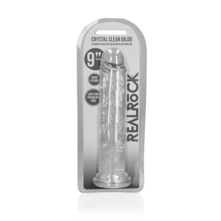 Realistisk Dildo med Sugpropp, 23 cm