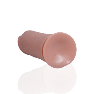 Extra Tjock Dildo 25 cm Sugpropp Hudfärg
